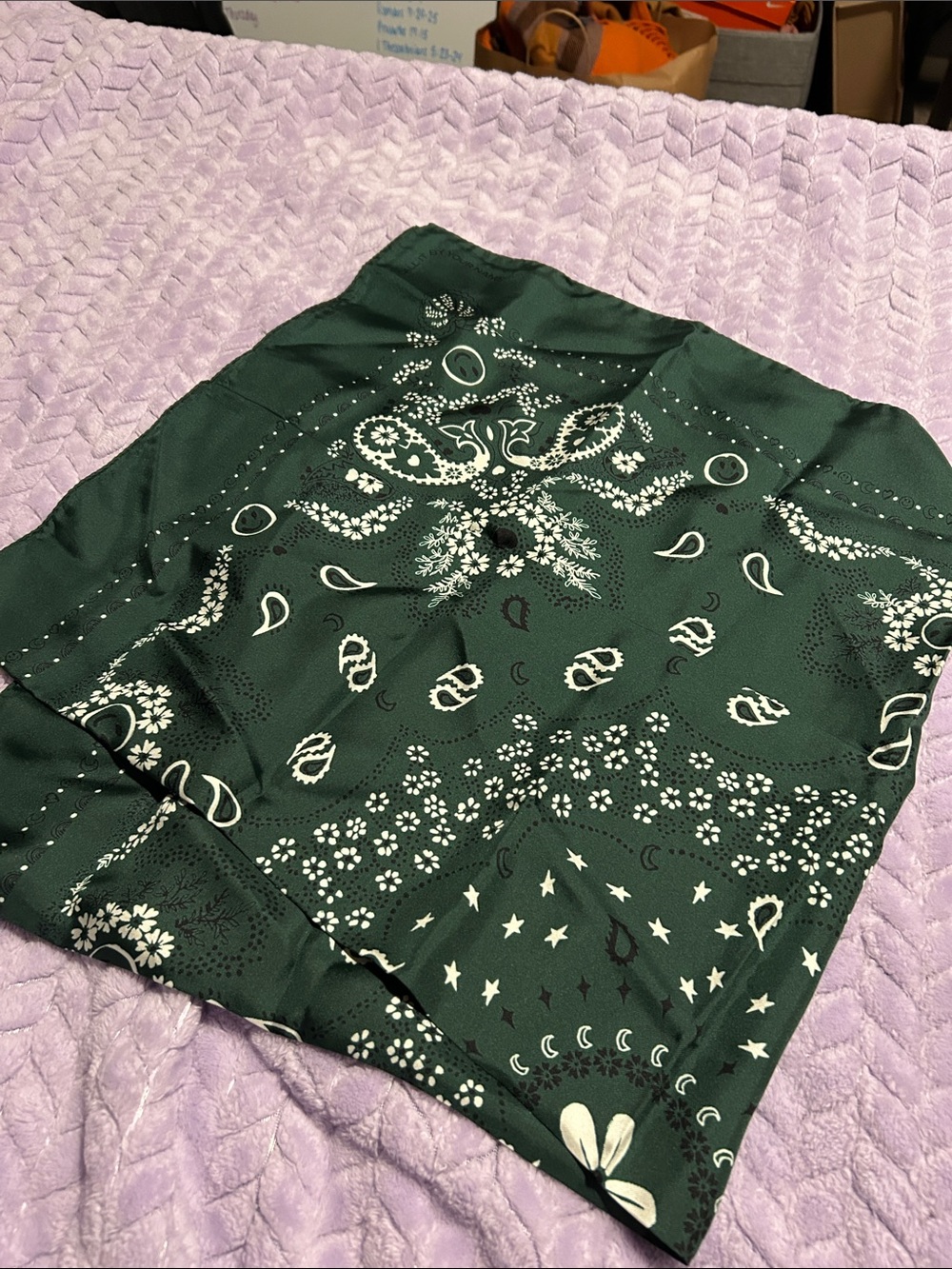 Dark Green Scarf
